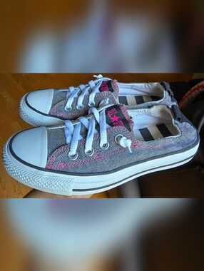 Sz 7 Women's CONVERSE CTAS SHORELINE DENIM Casual Shoes
